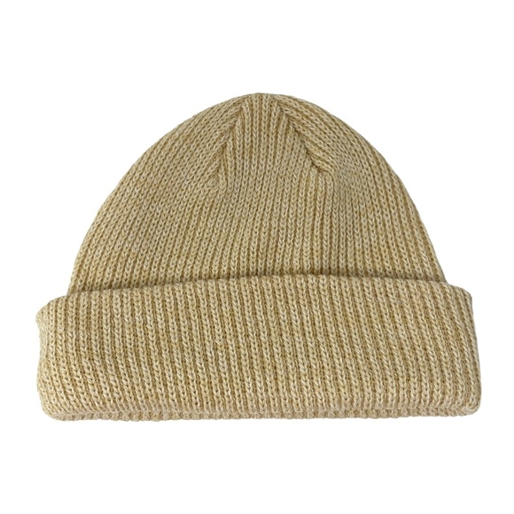 VANS Core Basics Beanie Unisex Beige Knit Hat One Size VN000K9YYUU - Picture 2 of 4